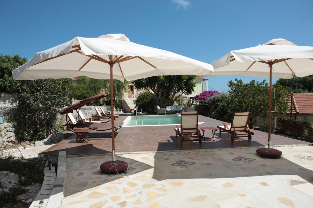 Luxury Stone Villa Fiszkárdo Kültér fotó