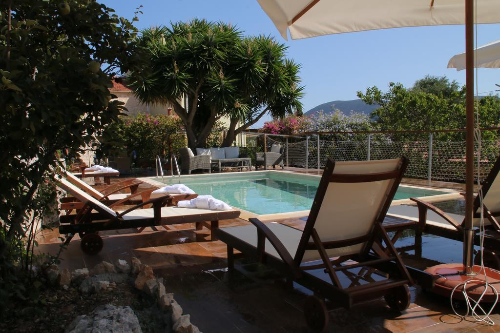 Luxury Stone Villa Fiszkárdo Kültér fotó