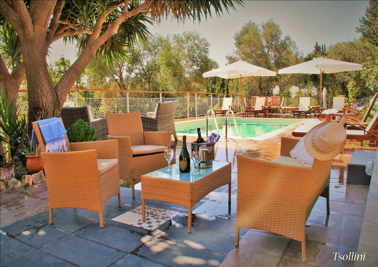 Luxury Stone Villa Fiszkárdo Kültér fotó